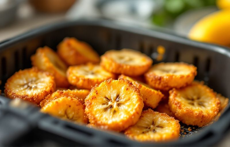 Banany w cieście z Air Fryer