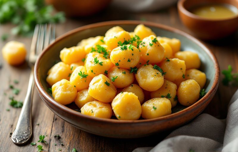 Chrupiące gnocchi z Air Fryer