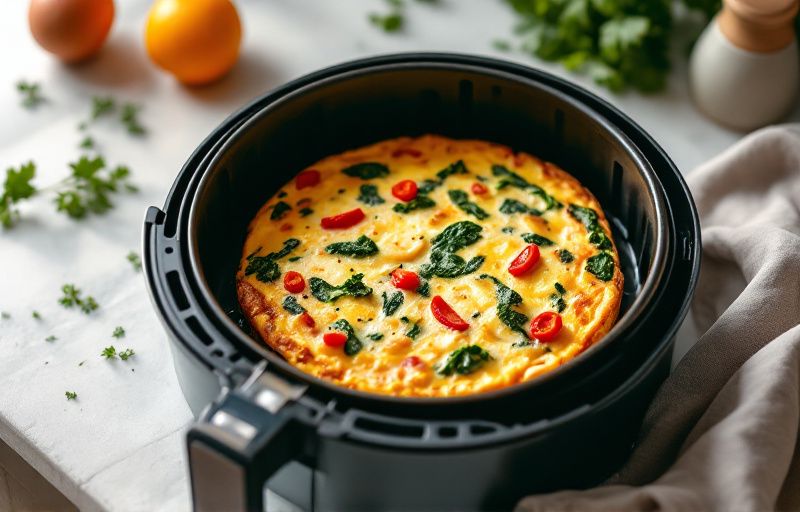 Frittata z Air Fryer