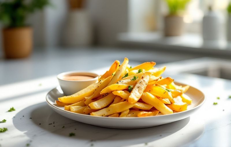 Frytki z kalarepy w Air Fryer