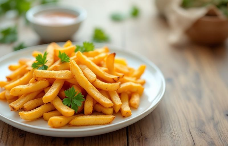 Frytki z pietruszki z Air Fryer