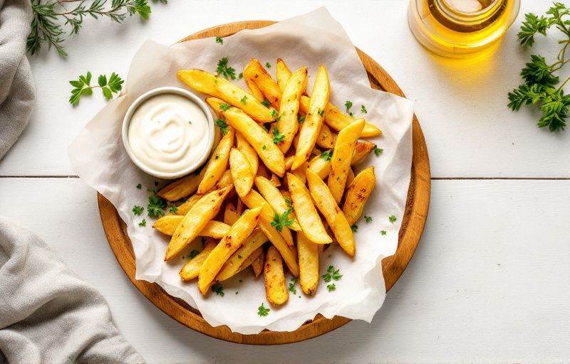 Frytki z selera w Air Fryer