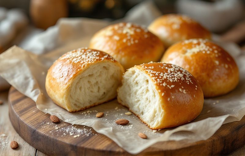Keto bułki z Air Fryer
