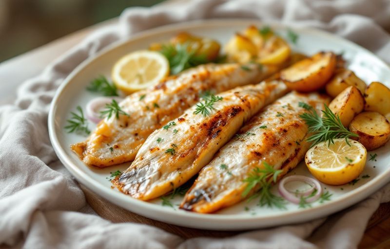 Śledzie pieczone w Air Fryer