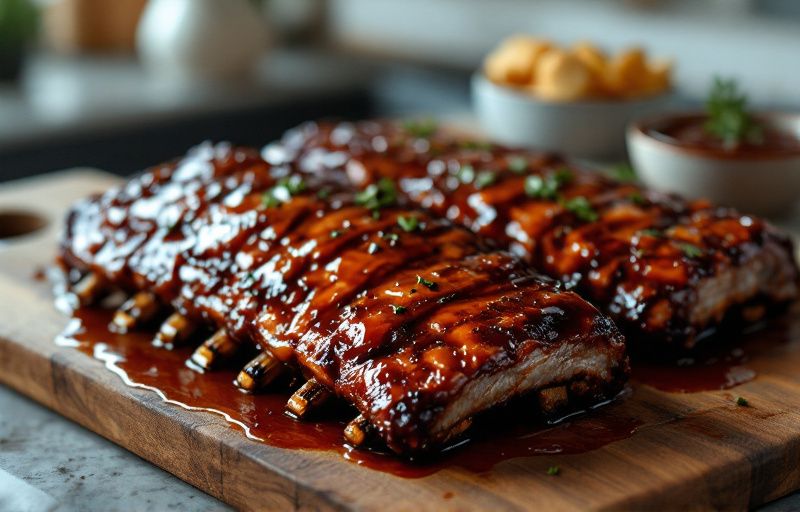 Żeberka w Coca-Coli z Air Fryer