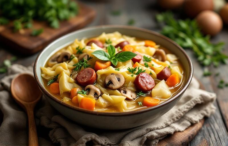 Bigos ze słodkiej kapusty