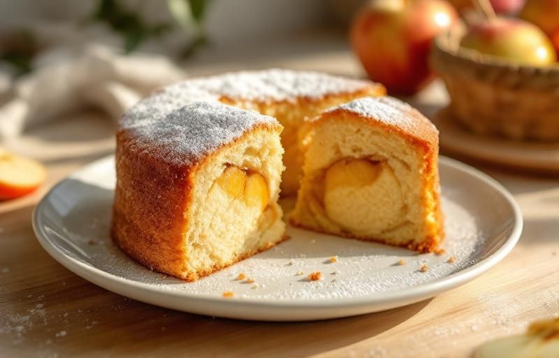 Szybkie ciasto z jabłkami i olejem