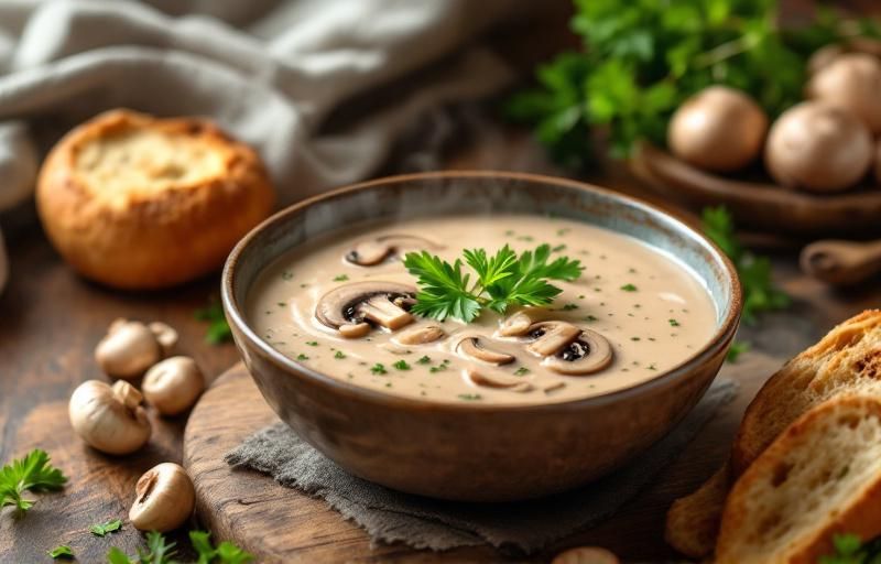 Zupa pieczarkowa