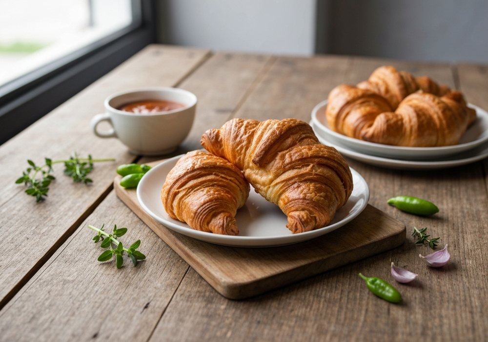 Croissanty maślane jak z paryskiej piekarni