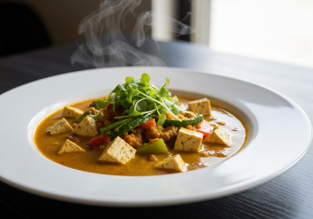 Tajskie curry z tofu i warzywami