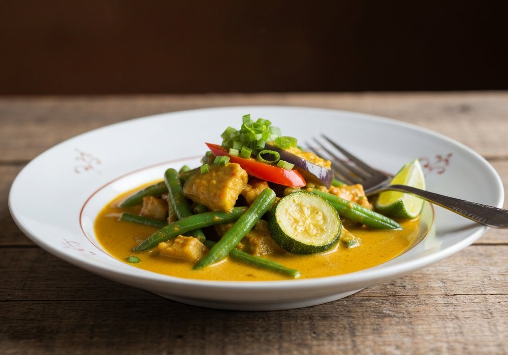 Curry z warzywami po tajsku
