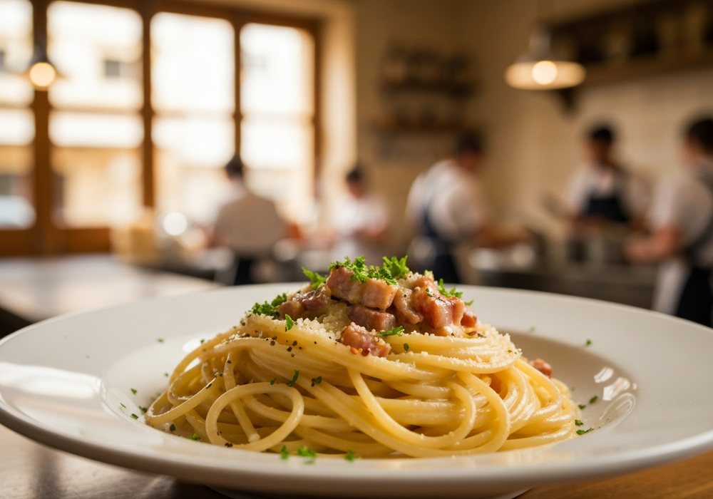 Gnocchi z sosem z czterech włoskich serów