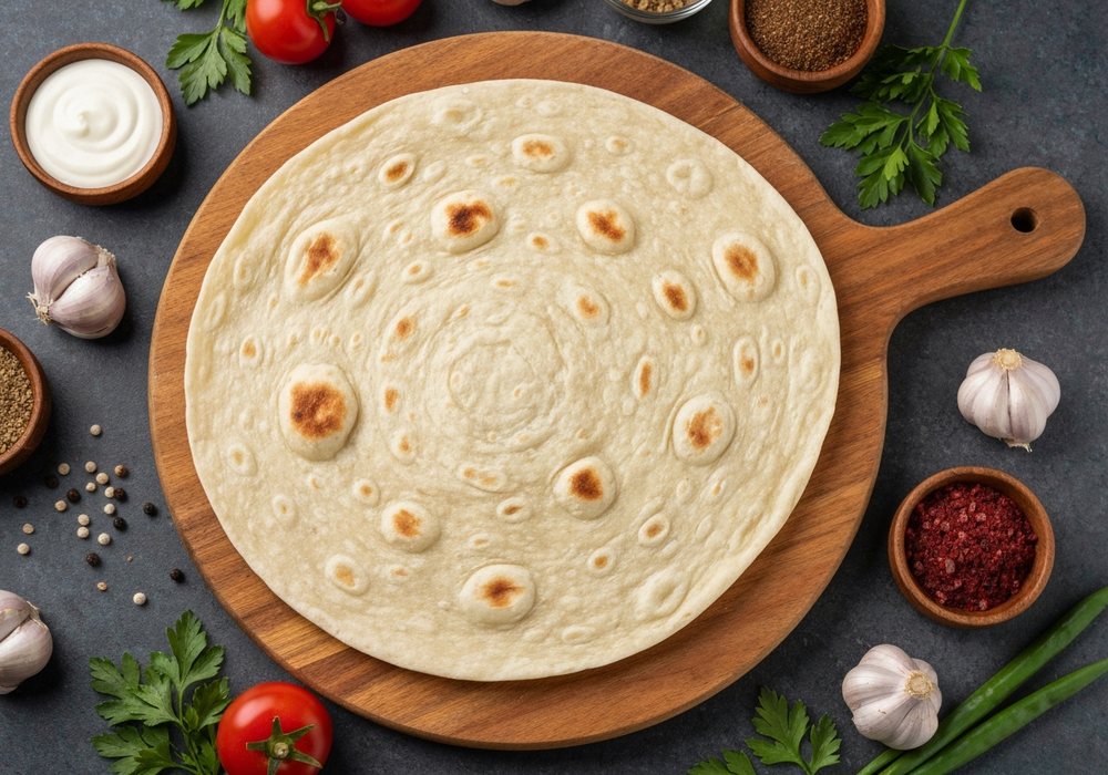 Lavash – cienki ormiański chleb z patelni