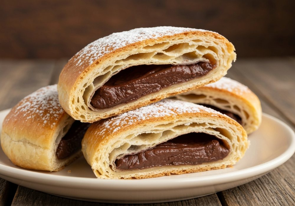 Pain au chocolat – francuskie maślane bułeczki z czekoladą
