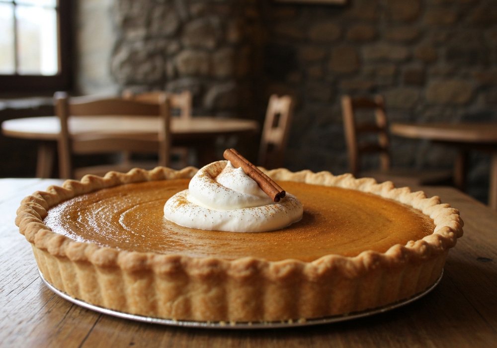 Pumpkin pie – amerykańskie ciasto dyniowe na kruchym spodzie