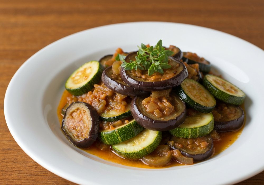 Ratatouille prowansalskie z bakłażanem i cukinią