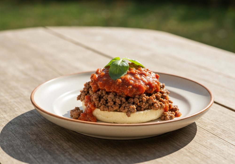 Sloppy joe – amerykańska kanapka z mieloną wołowiną w sosie pomidorowym